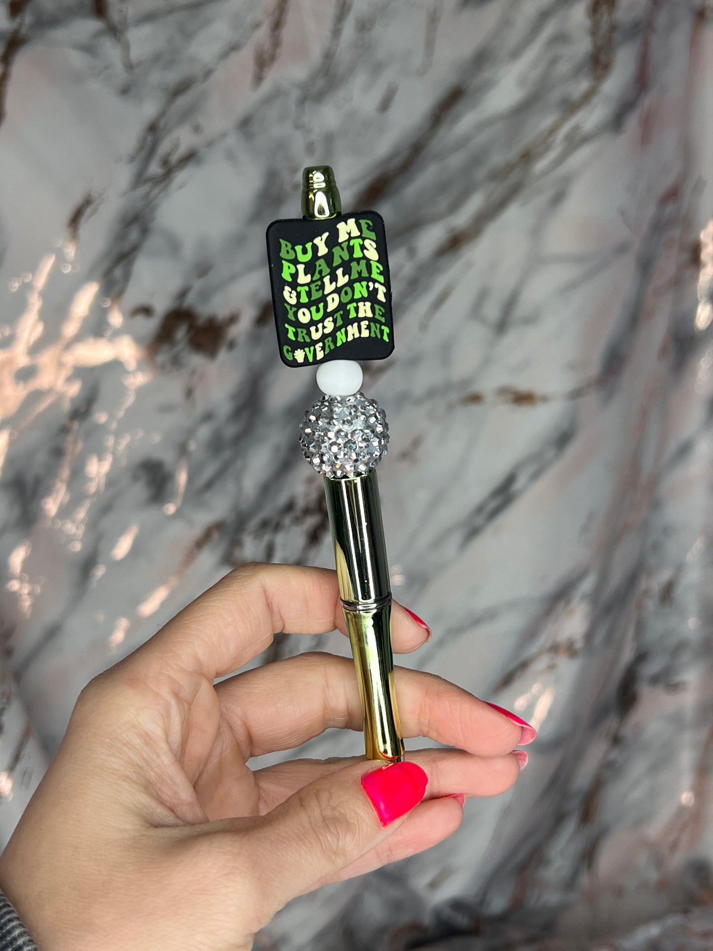 Buy Me Plants Beaded Pen (Plastic)